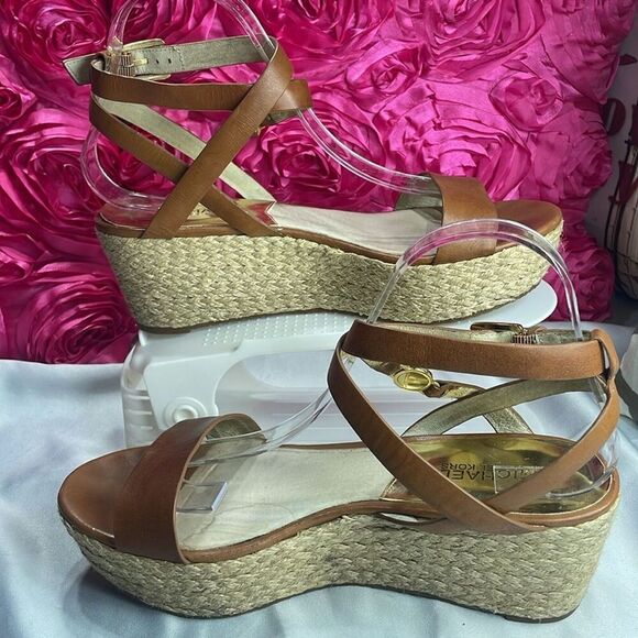Michael Kors‎ slingback platform sandal size 8.5 - Picture 2 of 11